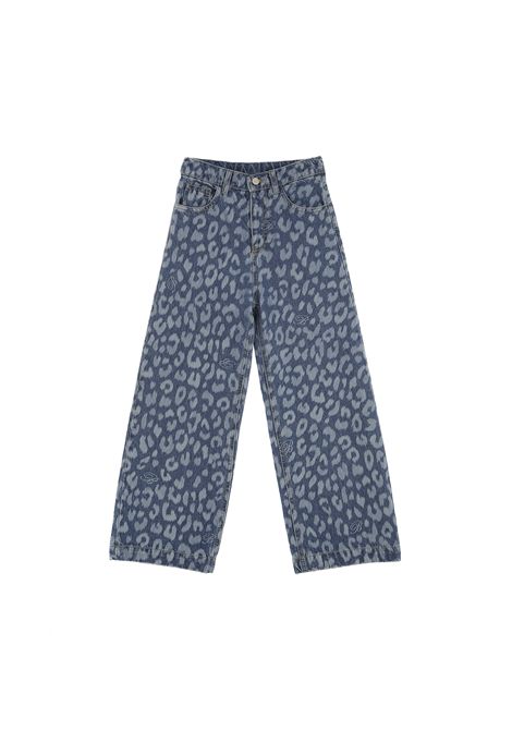 Pantaloni con stampa MISS BLUMARINE KIDS | BFPA038.0.DF020.40054005
